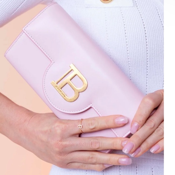 Balmain B-Buzz Wallet on Chain (Leather Clutch) - Picture 7 of 11